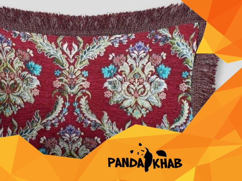 خرید آنلاین روبالشی مخمل شانل